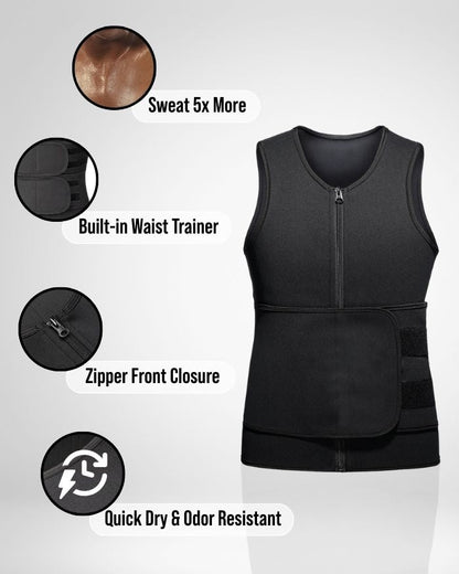 Shaperluv™ Sauna Vest